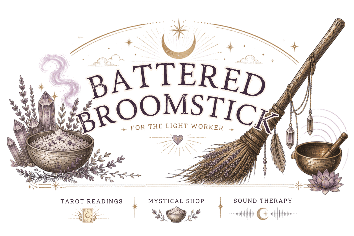 Battered Broomstick | Mystical Shop + Tarot Readings + Sound Bath